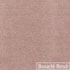 Divã Recamier Curvo Sala de Estar Recepção Inglaterra 150cm Lado Esquerdo Bouclé Rose