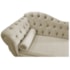 Diva Recamier Juliana 130cm Lado Direito Linho Bege - Amarena Móveis