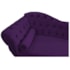 Diva Recamier Juliana 130cm Lado Direito Suede Roxo - Amarena Móveis