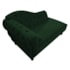 Diva Recamier Juliana 130cm Lado Direito Suede Verde - Amarena Móveis