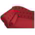 Diva Recamier Juliana 130cm Lado Direito Suede Vermelho - Amarena Móveis