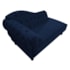 Divã Recamier Juliana Lado Direito 120 cm Suede Azul Marinho - Amarena Móveis