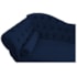 Divã Recamier Juliana Lado Direito 120 cm Suede Azul Marinho - Amarena Móveis