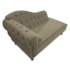 Divã Recamier Juliana Lado Direito 120 cm Suede Cappuccino - Amarena Móveis
