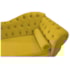 Divã Recamier Juliana Lado Esquerdo 120cm Suede Amarelo - Amarena Móveis