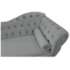 Diva Recamier Juliana130cm Lado Esquerdo Corano Cinza - Amarena Móveis