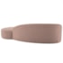 Divã Recamier Orgânico França 180cm Lado Direito Linho Rose - Amarena Moveis