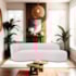 Divã Recamier Orgânico Tokyo 160cm Lado Direito Bouclé Branco - Amarena Móveis