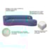 Divã Recamier Orgânico Tokyo 160cm Lado Direito Linho Azul Royal -  Amarena Móveis