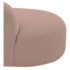Divã Recamier Orgânico Tokyo 160cm Lado Direito Linho Rose - Amarena Móveis
