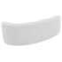 Divã Recamier Orgânico Tokyo 160cm Lado Esquerdo Bouclé Branco - Amarena Móveis