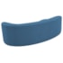 Divã Recamier Orgânico Tokyo 160cm Lado Esquerdo Linho Azul Royal - Amarena Móveis