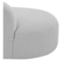 Divã Recamier Orgânico Tokyo 180cm Lado Esquerdo Bouclé Cinza - Amarena Móveis