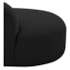 Divã Recamier Orgânico Tokyo 180cm Lado Esquerdo Linho Preto - Amarena Móveis