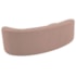 Divã Recamier Orgânico Tokyo 180cm Lado Esquerdo Linho Rose - Amarena Móveis