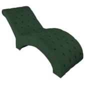 Espreguiçadeira Relaxante para Descanso P02 Linho Verde - Amarena Móveis