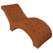 Espreguiçadeira Relaxante para Descanso P02 Suede Terracota - Amarena Móveis
