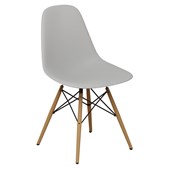 Kit 02 Cadeiras Decorativas Eiffel Charles Eames Branco - Amarena Móveis