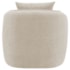 Kit 02 Poltronas Decorativas Sala de Estar Recepção Florença Bouclé Bege