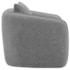 Kit 02 Poltronas Decorativas Sala de Estar Recepção Florença Bouclé Cinza