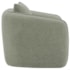 Kit 02 Poltronas Decorativas Sala de Estar Recepção Florença Bouclé Verde Oliva