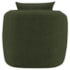 Kit 02 Poltronas Decorativas Sala de Estar Recepção Florença Linho Verde