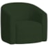 Kit 02 Poltronas Luxo Decorativa Luiza Max Linho Verde