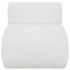 Kit 2 Poltronas Decorativas Orgânica Escritório Recepção Sala Virgínia Bouclé Branco - Amarena Móveis