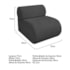 Kit 2 Poltronas Decorativas Orgânica Escritório Recepção Sala Virgínia Linho Cinza Escuro - Amarena Móveis