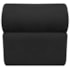 Kit 2 Poltronas Decorativas Orgânica Escritório Recepção Sala Virgínia Linho Preto - Amarena Móveis