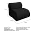 Kit 2 Poltronas Decorativas Orgânica Escritório Recepção Sala Virgínia Linho Preto - Amarena Móveis