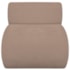 Kit 2 Poltronas Decorativas Orgânica Escritório Recepção Sala Virgínia Linho Rose - Amarena Móveis