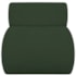 Kit 2 Poltronas Decorativas Orgânica Escritório Recepção Sala Virgínia Linho Verde - Amarena Móveis