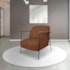 Kit 2 Poltronas Odense SPZ Decorativa Sala Boucle Terracota