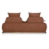 Kit 2 Sofás 3 Lugares Decoração Lazer Sala Ibiza SPZ 200cm Bouclé Terracota