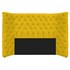 Kit Cabeceira e Calçadeira Baú Casal Everest P02 140 cm para cama Box Corano Amarelo - Amarena Móveis