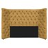 Kit Cabeceira e Calçadeira Baú Casal Everest P02 140 cm para cama Box Suede Mostarda - Amarena Móveis