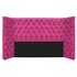 Kit Cabeceira e Calçadeira Baú Queen Everest P02 160 cm para cama Box Suede Pink - Amarena Móveis