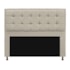 Kit Cabeceira e Calçadeira Copenhague 140 cm Casal Corano Bege AM Decor