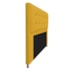 Kit Cabeceira e Calçadeira Copenhague 140 cm Casal Suede Amarelo AM Decor