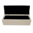 Kit Cabeceira e Calçadeira Copenhague 140 cm Casal Suede Bege AM Decor