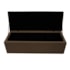 Kit Cabeceira e Calçadeira Copenhague 140 cm Casal Suede Marrom AM Decor