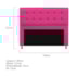 Kit Cabeceira e Calçadeira Copenhague 140 cm Casal Suede Pink AM Decor