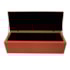 Kit Cabeceira e Calçadeira Copenhague 140 cm Casal Suede Terracota AM Decor