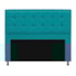 Kit Cabeceira e Calçadeira Copenhague 160 cm Queen Size Suede Azul Turquesa AM Decor