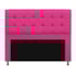 Kit Cabeceira e Calçadeira Copenhague 160 cm Queen Size Suede Pink AM Decor