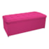 Kit Cabeceira e Calçadeira Copenhague 195 cm King Size Suede Pink AM Decor