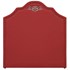 Kit Cabeceira e Calçadeira King Orlando P02 195 cm para cama Box Corano Vermelho - Amarena Móveis