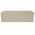 Kit Cabeceira e Calçadeira Liverpool 140 cm Casal Suede Bege - Amarena Móveis