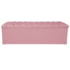 Kit Cabeceira e Calçadeira Liverpool 195 cm King Size Suede Rosa Bebê - Amarena Móveis